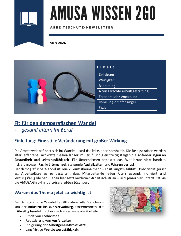 Fit für den demografischen Wandel